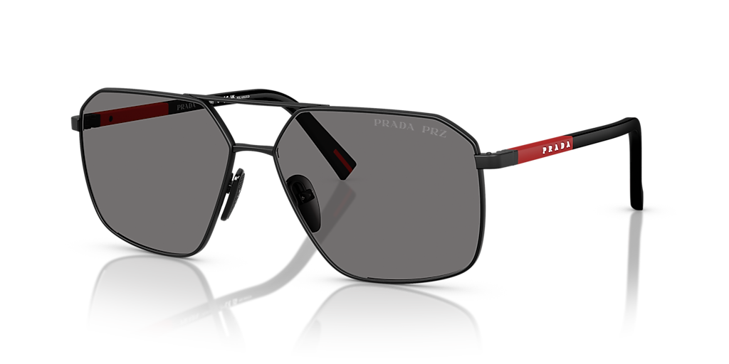 PRADA サングラス Prada Linea Rossa PS A50S XL (60 - 14) with Grey lenses and Black