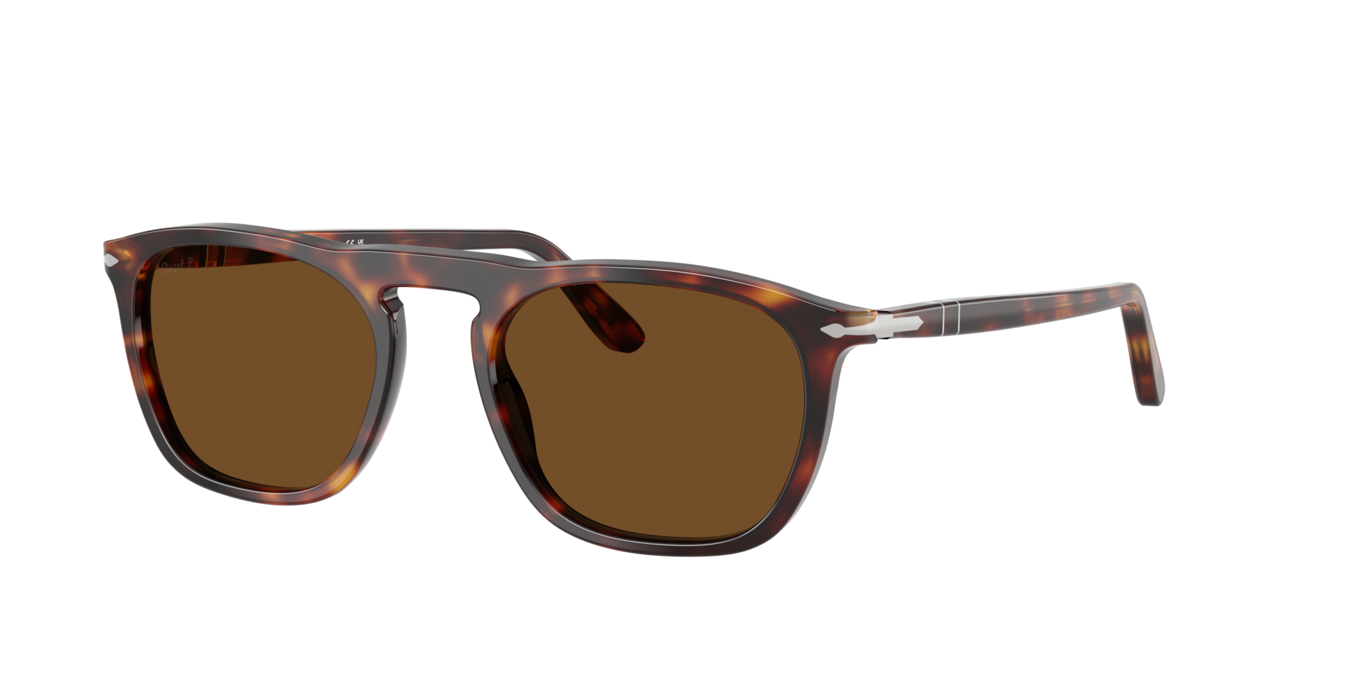 Persol Unisex Sunglass PO3391S - Gae -  Frame color: Havana, Lens color: Polarized Brown