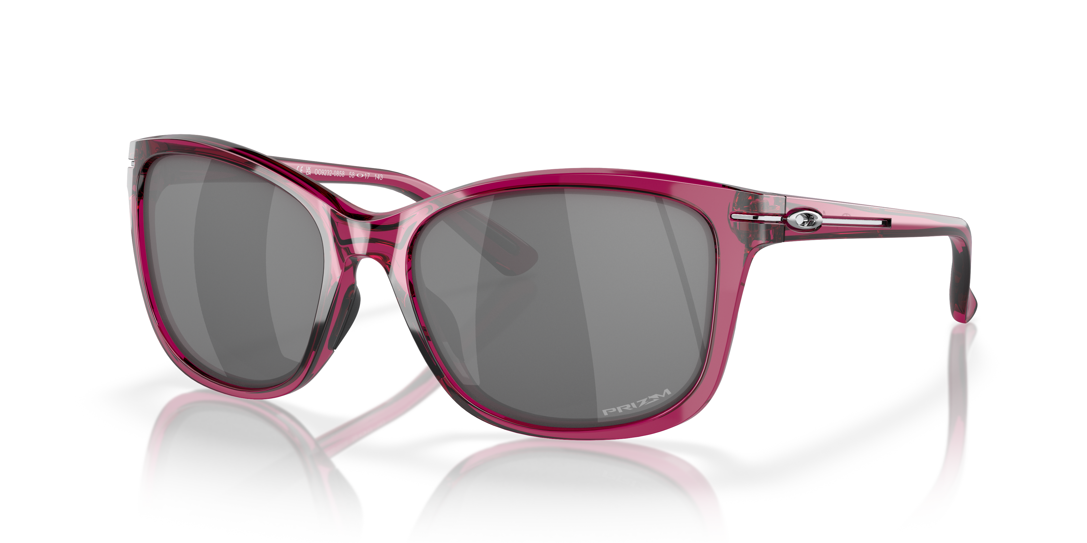 Oakley Drop In™ L (58 - 17) with Grey lenses and Red frame
