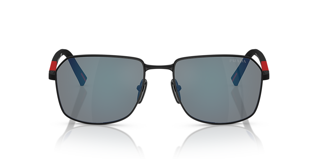 Prada Linea Rossa PS A51S XL (57 - 18) with Grey lenses and Black