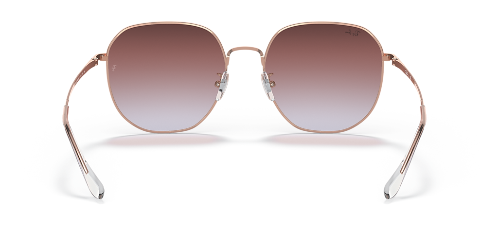 Ray-Ban RB3680D XXL (60 - 19) with Violet lenses and Pink frame