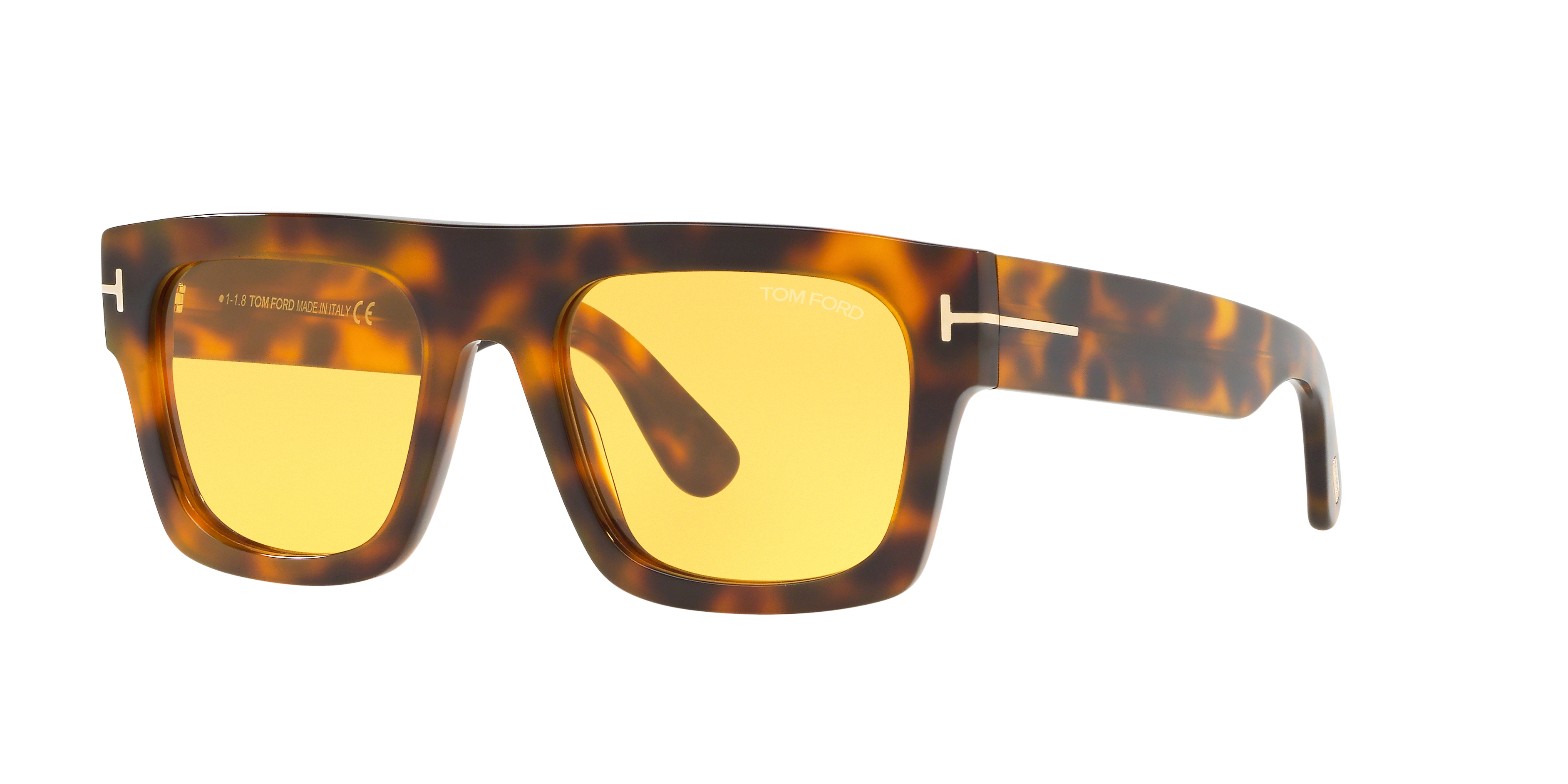 Tom Ford Man Sunglass FT0711 -  Frame color: Tortoise, Lens color: Brown