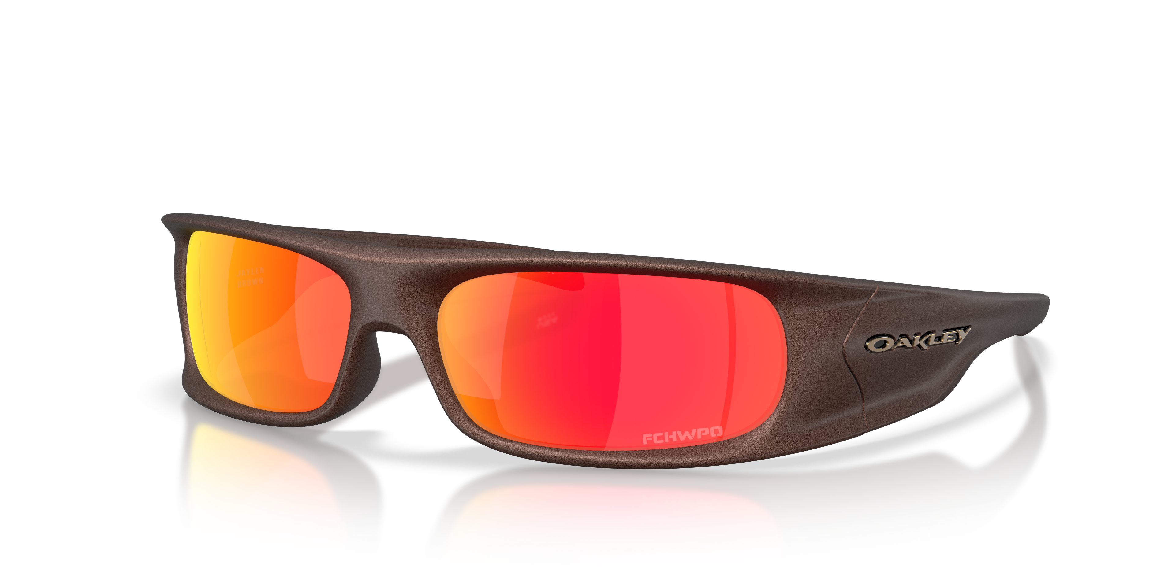 Oakley ブラウン キャットアイ サングラス Oakley Highland Jaylen Brown Signature Series L (62 - 16) with