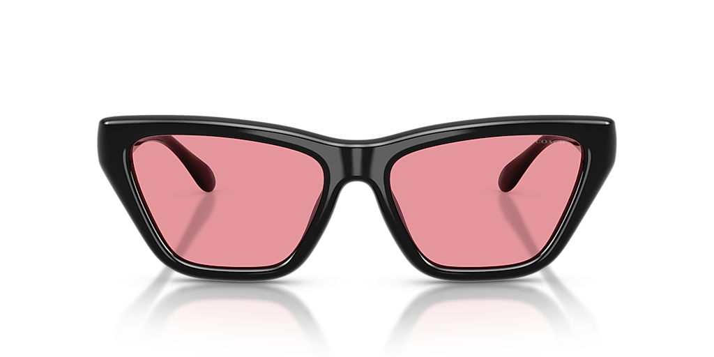 Coach Black and Pink Glasses FRAMES & CASE Coach HC5202 pink , gold , black frames main image 3