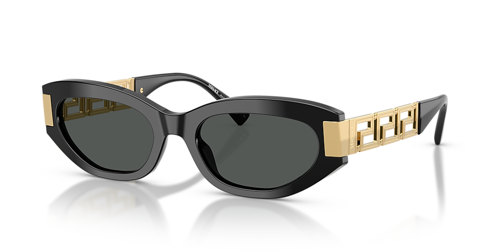 Versace VE4501F XL (54 - 19) with Grey lenses and Black frame