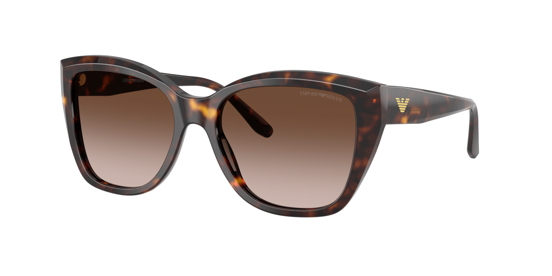 Emporio Armani Woman Sunglass EA4198 -  Frame color: Shiny Havana, Lens color: Brown Gradient