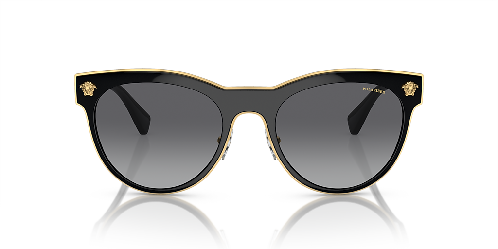 VERSACE サングラス Versace VE2198 S (54 - 20) with Grey lenses and Black frame