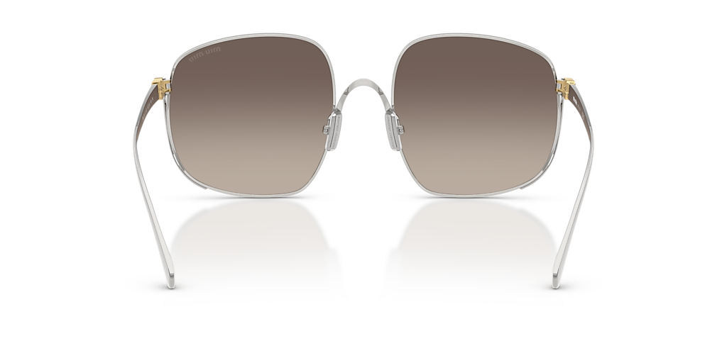 Miu Miu MU A57S M (57 - 20) with Grey lenses and Silver frame
