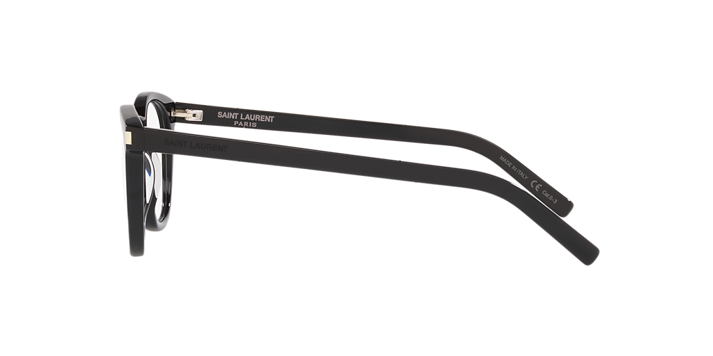 Saint Laurent SL 28 XS (49 - 23) with Black lenses and Black frame