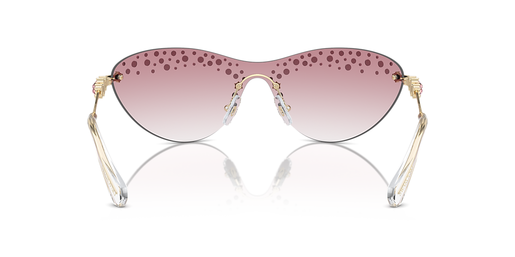 Swarovski SK7023 XL (0 - 137) com Lentes Rosa e Armação Ouro