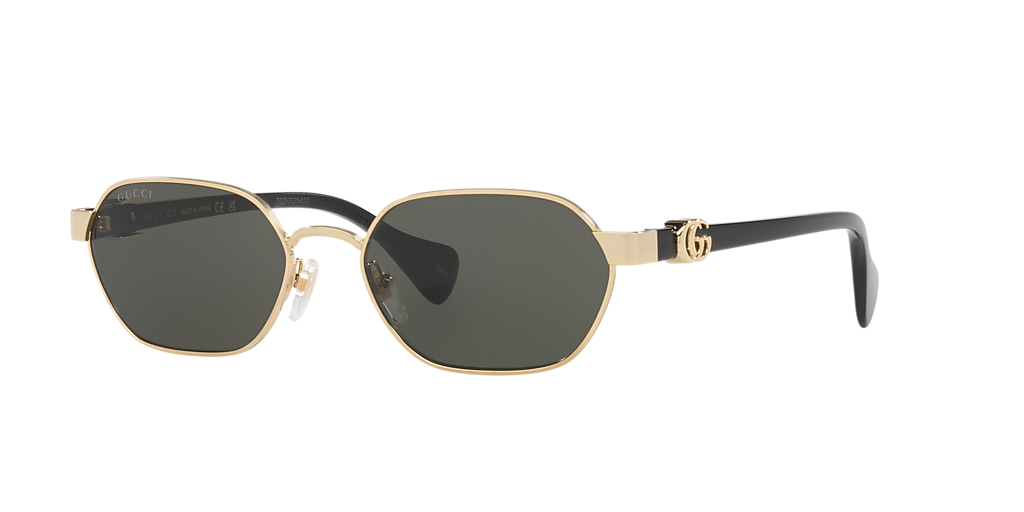Gucci GG1593S L (56 - 18) with Grey lenses and Gold frame