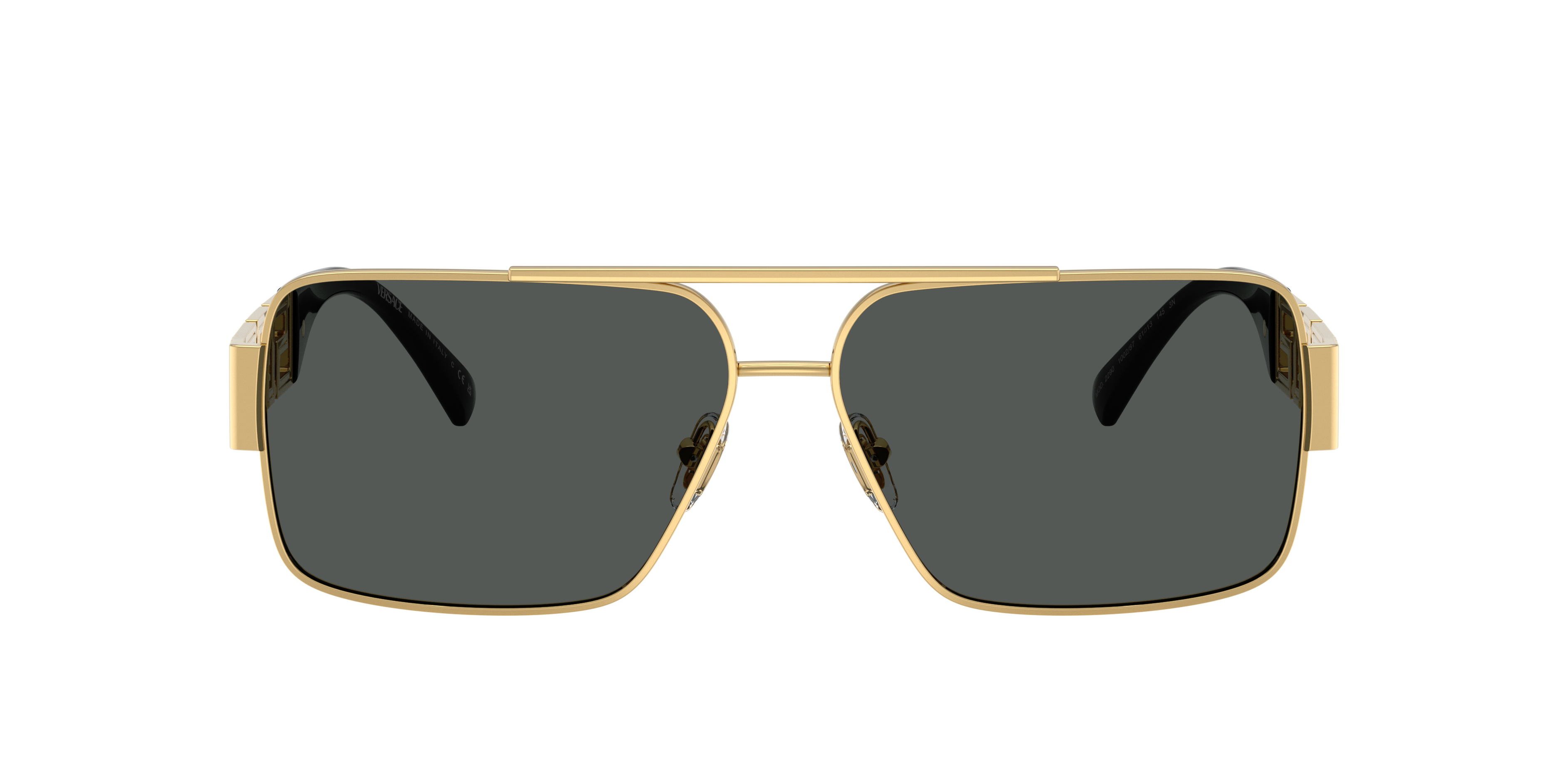 Versace VE2290 XL (61 - 13) with Grey lenses and Gold frame