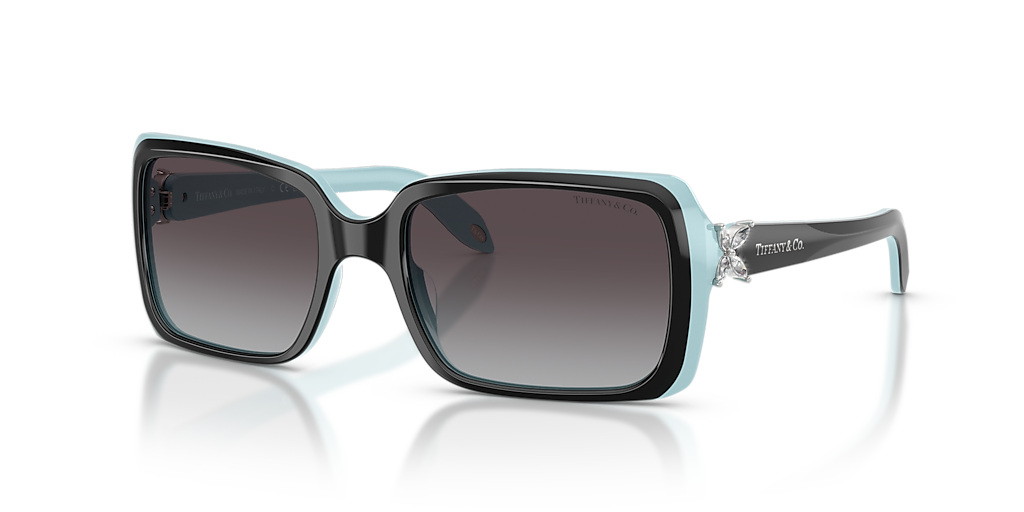 Tiffany & Co. TF4047B M (55 - 19) with Grey lenses and Black frame