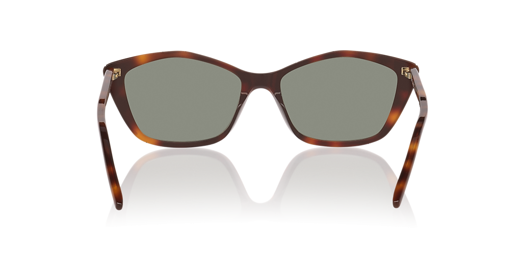Saint Laurent SL 775 L (57 - 17) with Green lenses and Tortoise