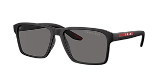 Prada Linea Rossa PS 06YS XL (56 - 17) with Grey lenses and Black