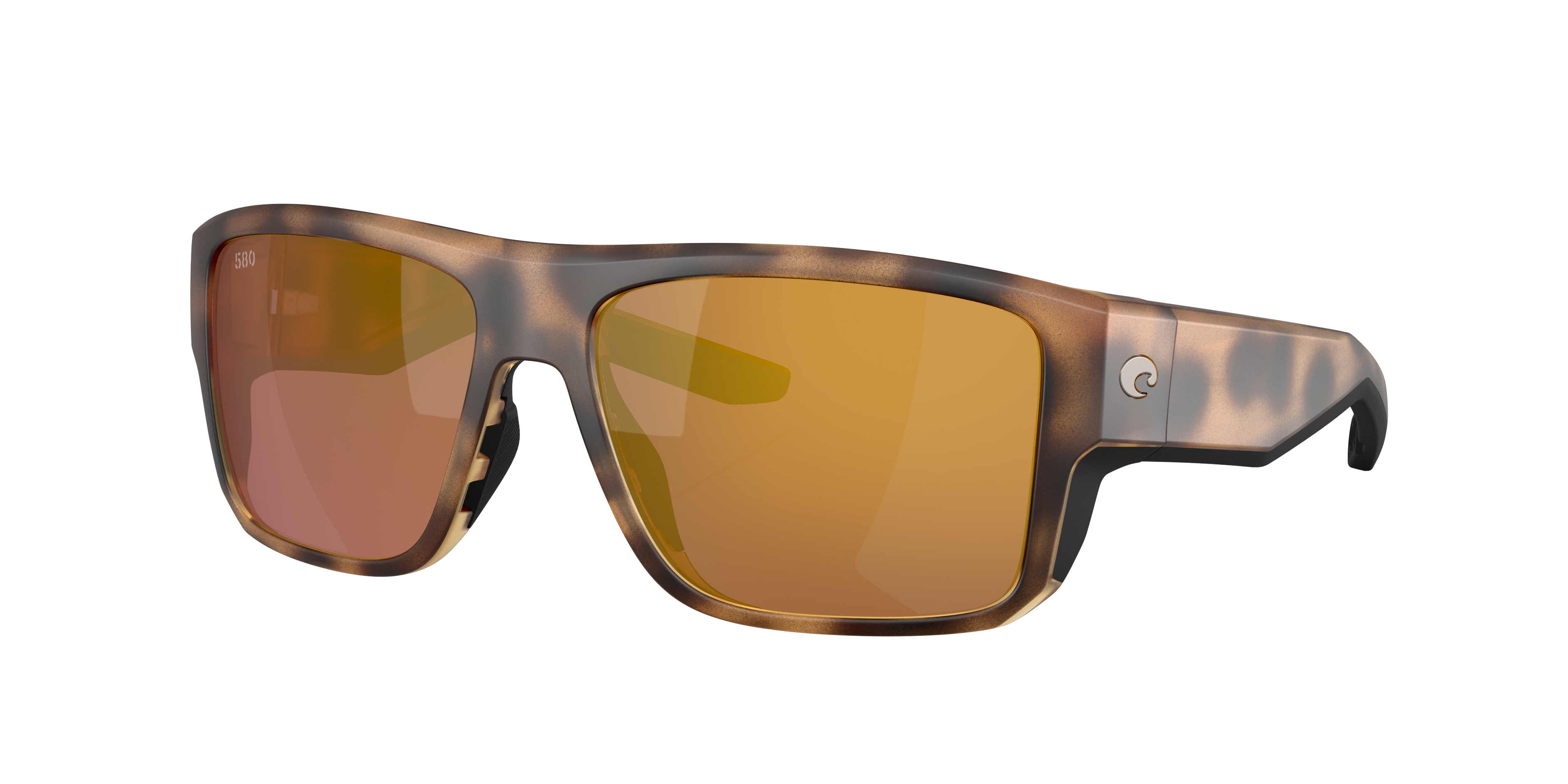 Costa Man Sunglass Taxman -  Frame color: Matte Tortoise, Lens color: Gold Mirror