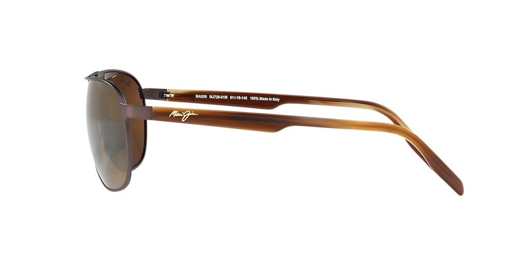 Maui Jim 728 Castles XL (61 - 16) with Copper lenses and Brown