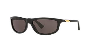 Bottega Veneta BV1265S XS (54 - 15) with Grey lenses and Black