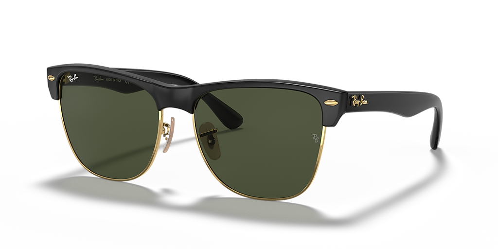 Ray-Ban Clubmaster Oversized L (57 - 16) with Green lenses and