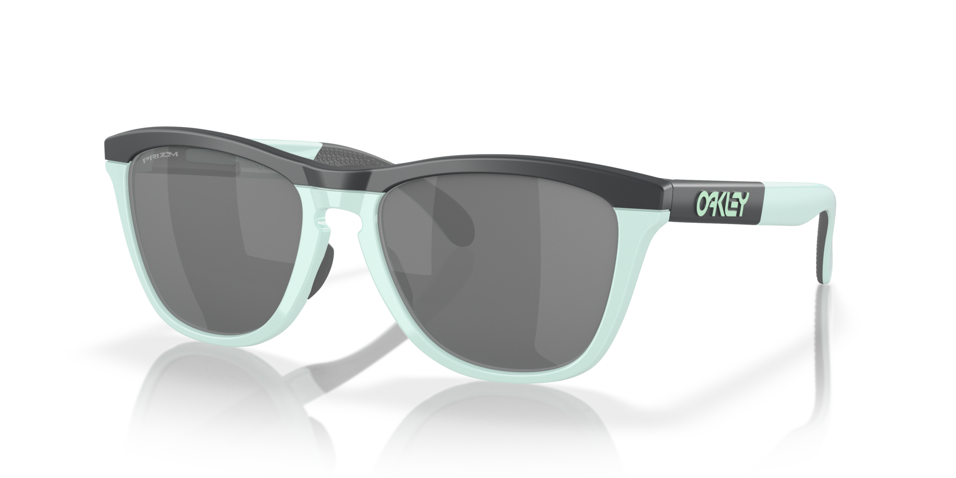 Oakley Frogskins™ Range L (55 - 17) with Black lenses and Grey