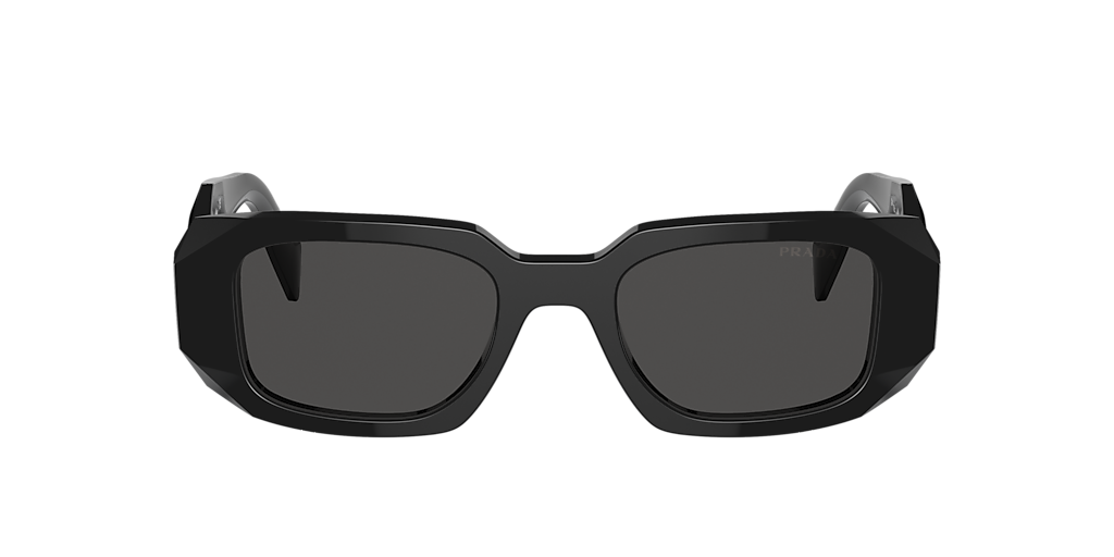 Prada PR 17WSF S (51 - 20) with Grey lenses and Black frame