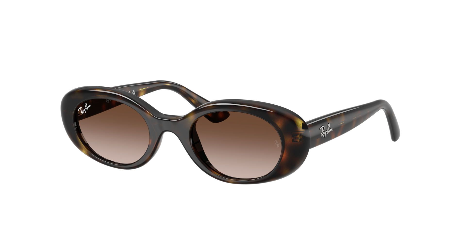 Ray-Ban Unisex Sunglass RB9141S Kids -  Frame color: Havana, Lens color: Gradient Brown