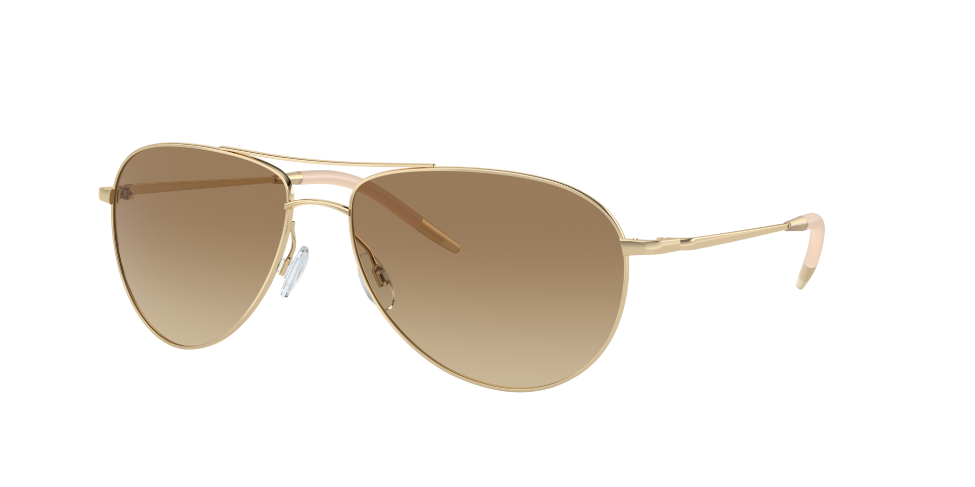 OLIVER PEOPLES Man Sunglasses OV1002S Benedict  -  Frame color: Gold, Lens color: Clear Gradient Brown