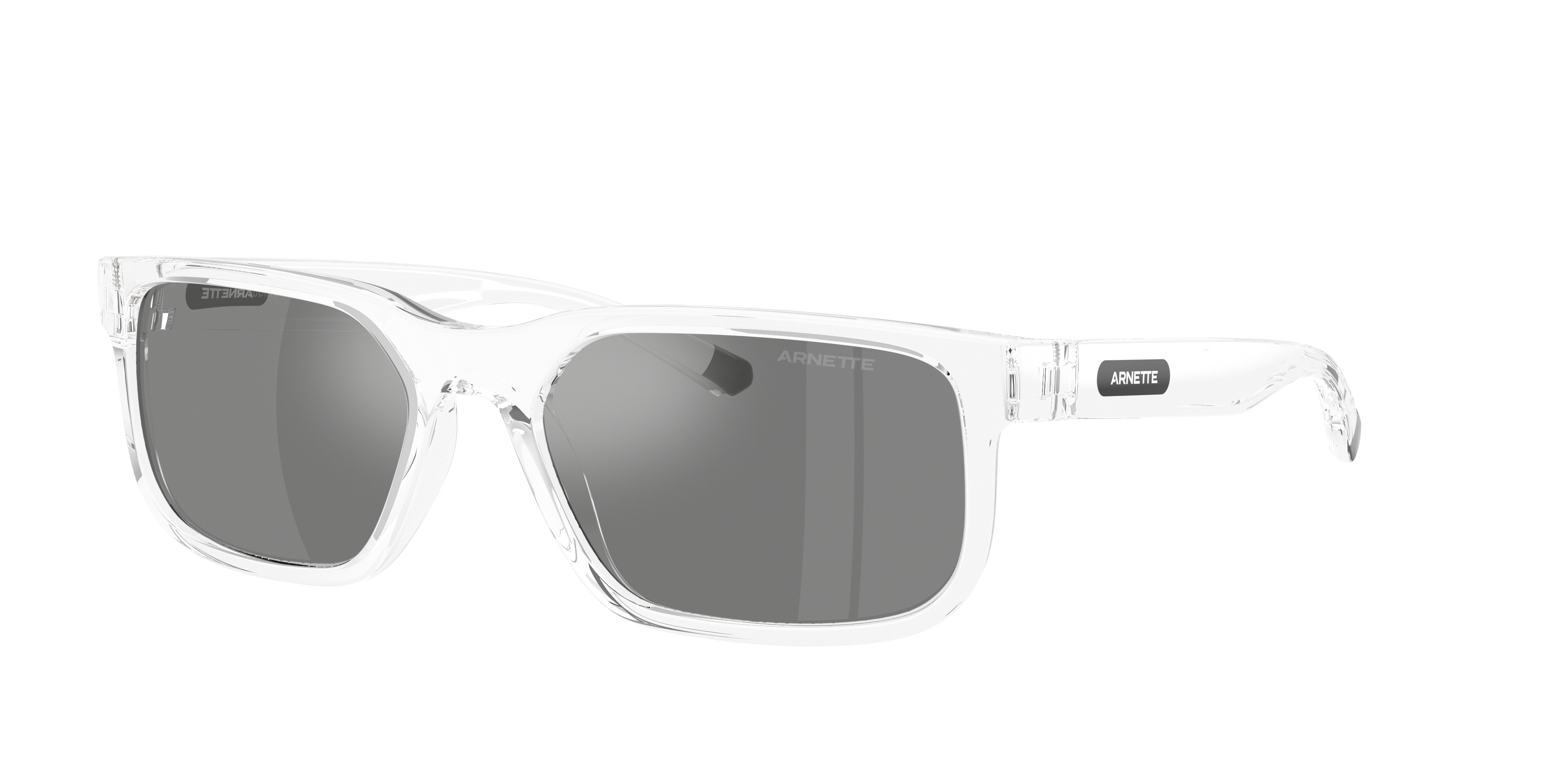 Arnette Man Sunglass AN4372 -  Frame color: Crystal, Lens color: Grey Mirror Silver