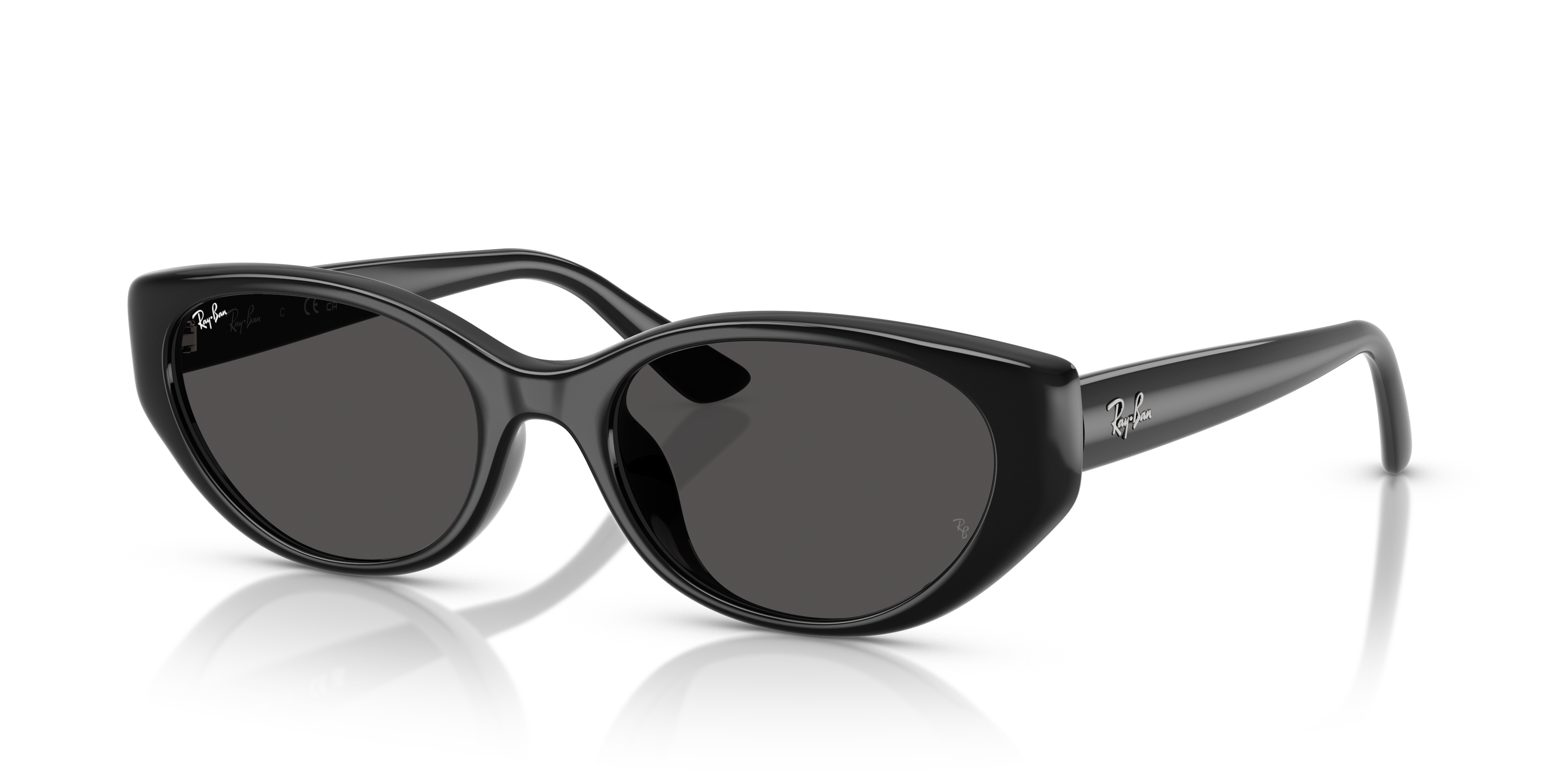 【極美品】Ray-Ban RB4457D BIO-BASED Ray-Ban RB4457D Bio-Based L (55 - 19) with Grey lenses and Black