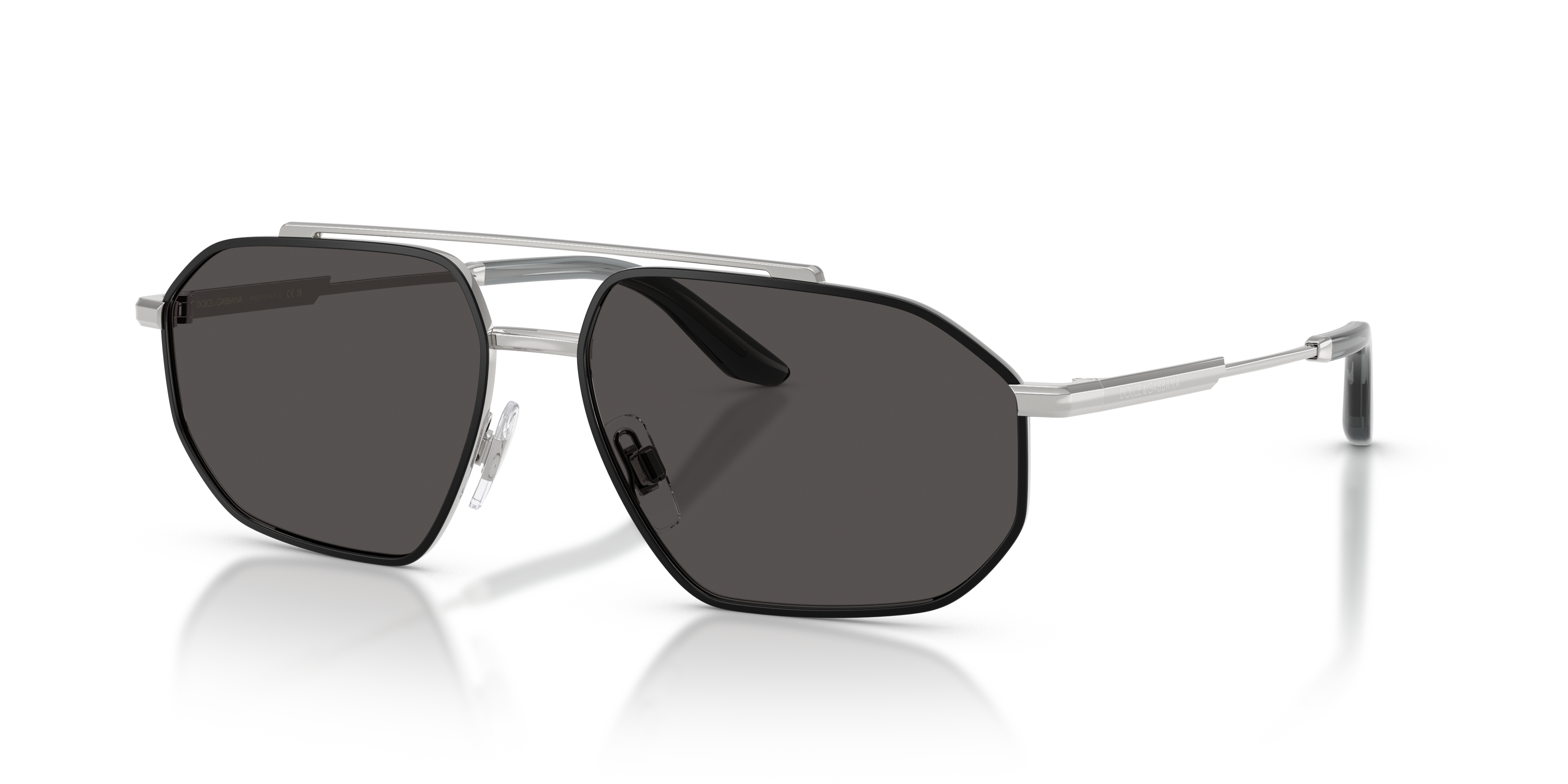 Dolce&Gabbana DG2328 XL (59 - 15) with Grey lenses and Silver