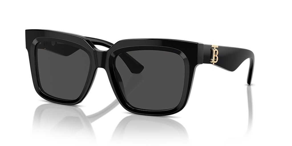 Burberry BE4419 M (54 - 18) with Grey lenses and Black frame