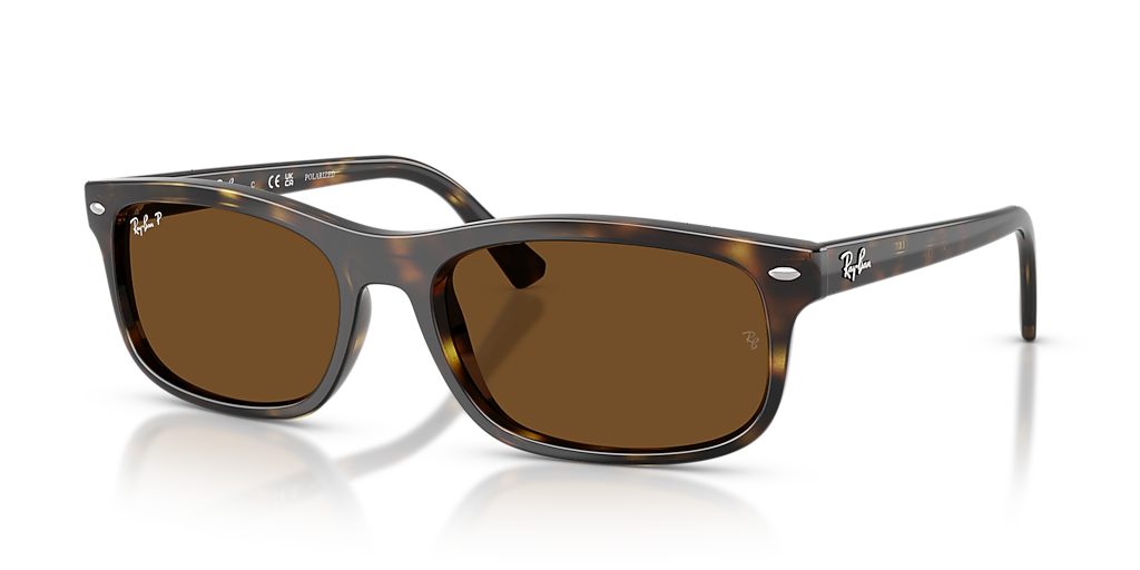 Ray-Ban RB2224 XL (57 - 20) with Brown lenses and Tortoise frame