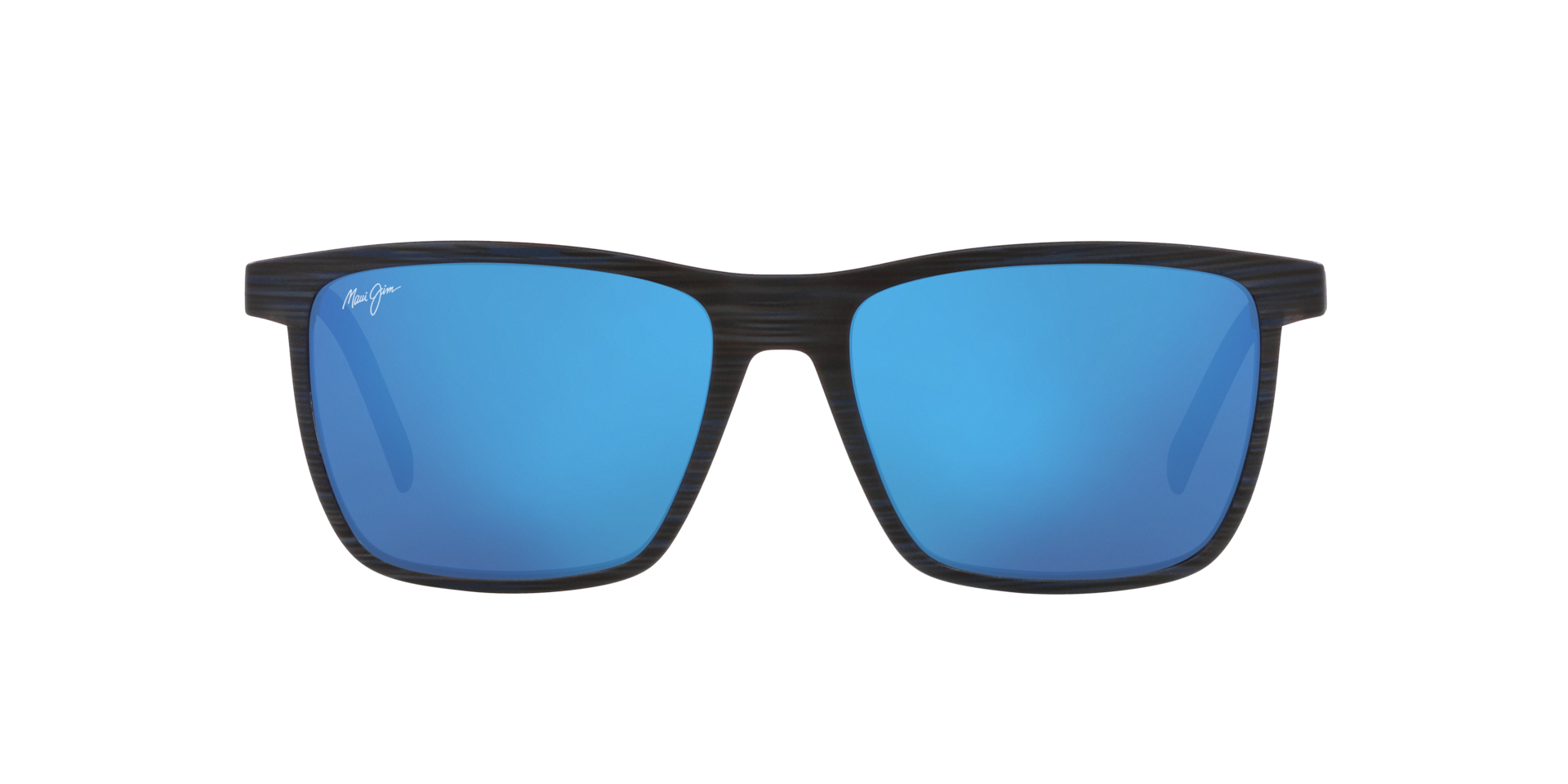 J*J様 2025 Weiss Schwarz JP Blau Mowe GEM Maui Jim One Way S (55 - 18) with Blue lenses and Silver frame