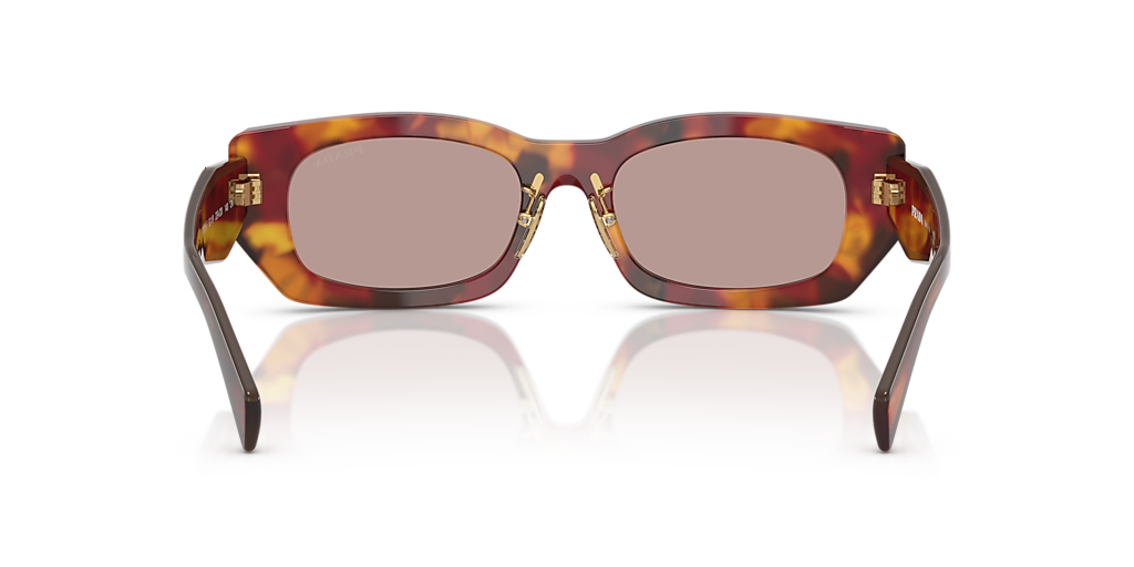PRADA Light Tortoiseshell Sunglasses with Violet Lenses Prada PR B05SF L (53 - 19) with Violet lenses and Tortoise  main image 2