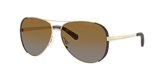 超美品 【MICHAEL KORS】 Michael Kors MK1146 Portugal XL (59 - 13) with Brown lenses and
