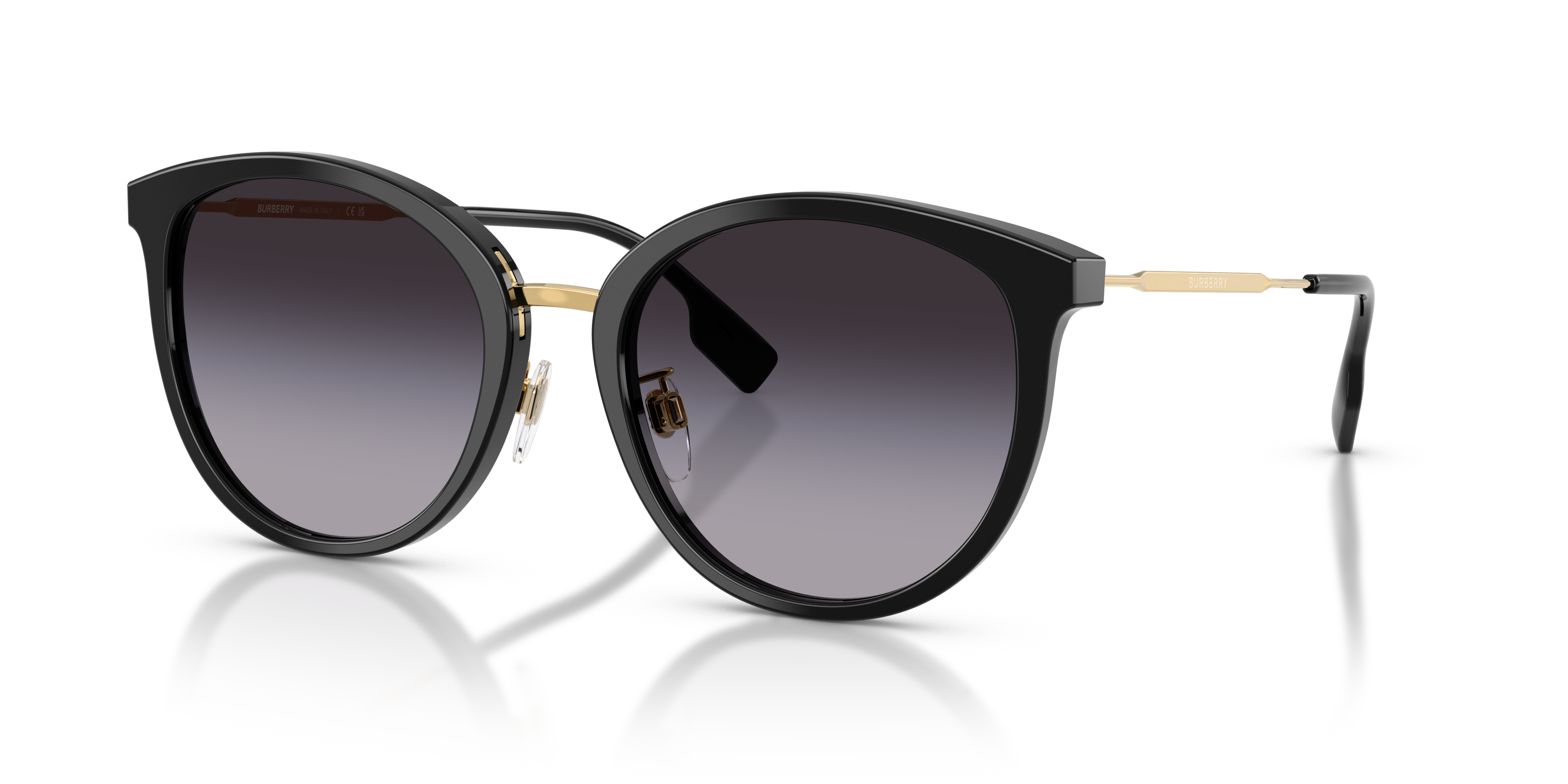 Burberry BE4289D XL (56 - 20) with Grey lenses and Black frame