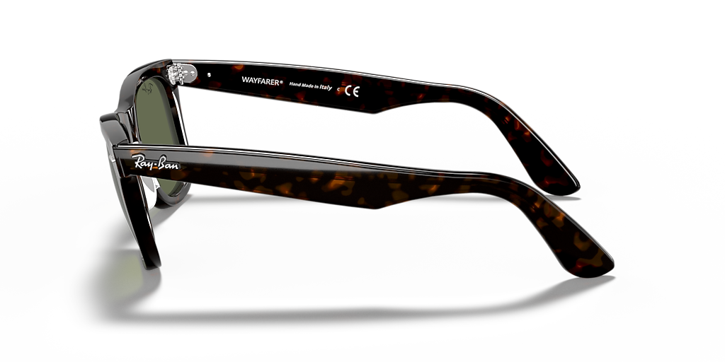 Ray-Ban Original Wayfarer Classic L (52 - 22) with Green lenses