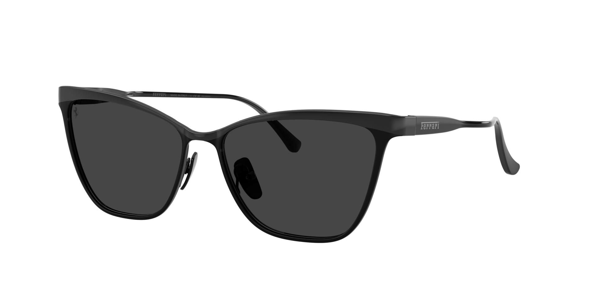 Ferrari Femme Sunglass FH1031 - Couleur du Monture Noir mat Couleur de Lentille NoirCristal 435 €