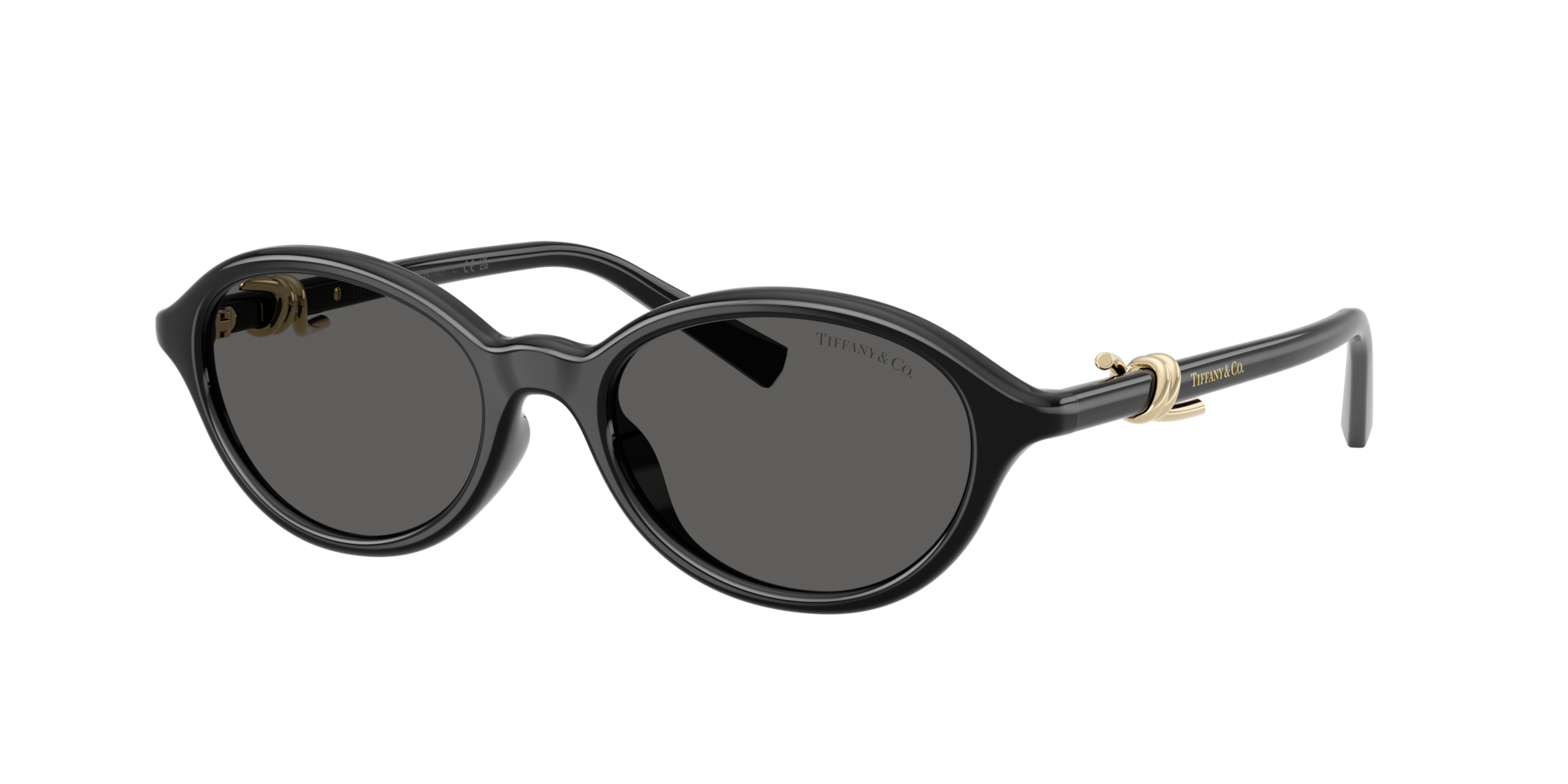 Tiffany & Co. Woman Sunglass TF4266U -  Frame color: Black, Lens color: Dark Grey