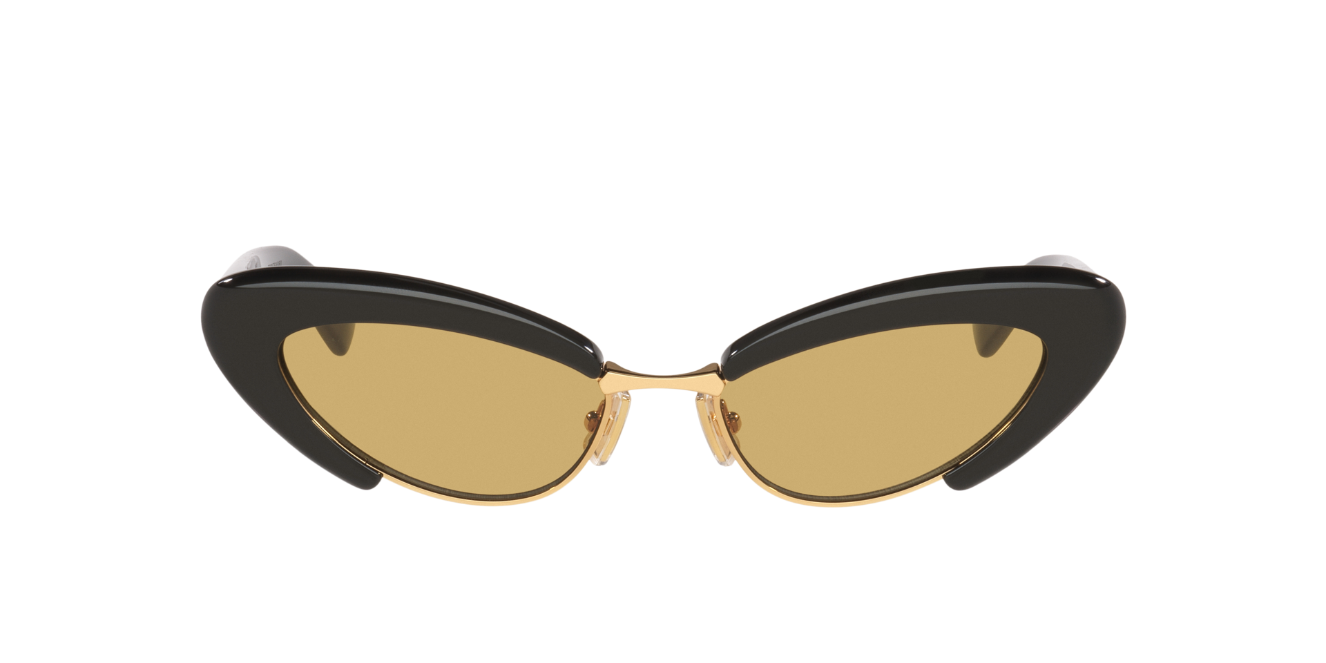 Bottega Veneta BV1387S S (54 - 17) with Yellow lenses and Black