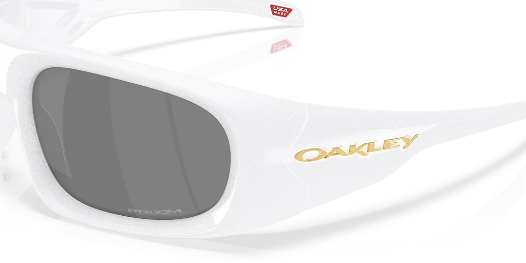 Oakley Belleville L (61 - 16) met Zwart Brillenglazen en Wit
