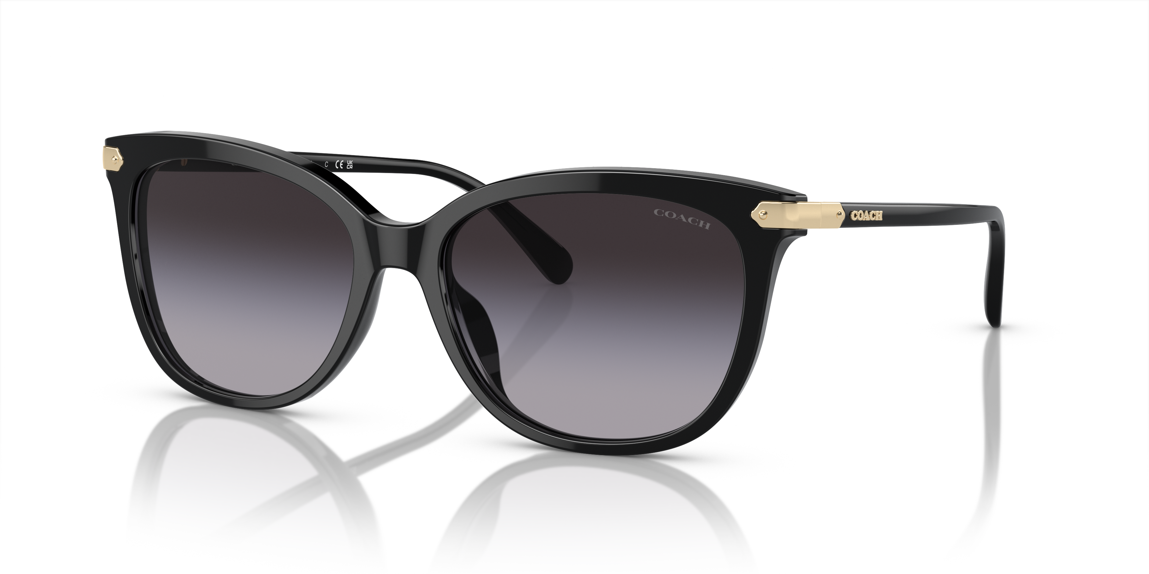 Coach CL926 XXL (57 - 17) with Grey lenses and Black frame