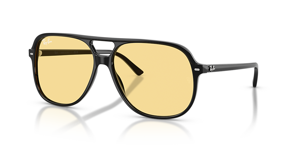 Ray-Ban Bill Summer Capsule M (60 - 14) met Geel Brillenglazen en