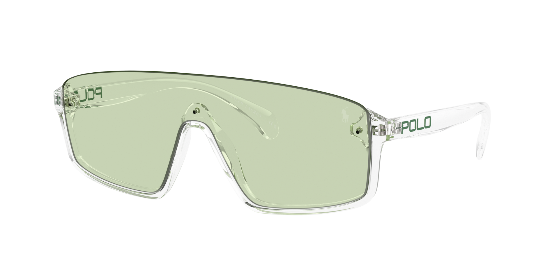Polo Ralph Lauren Unisex Sunglass PH4211U - Couleur du Monture Cristal brillant Couleur de Lentille Vert clair 129 €