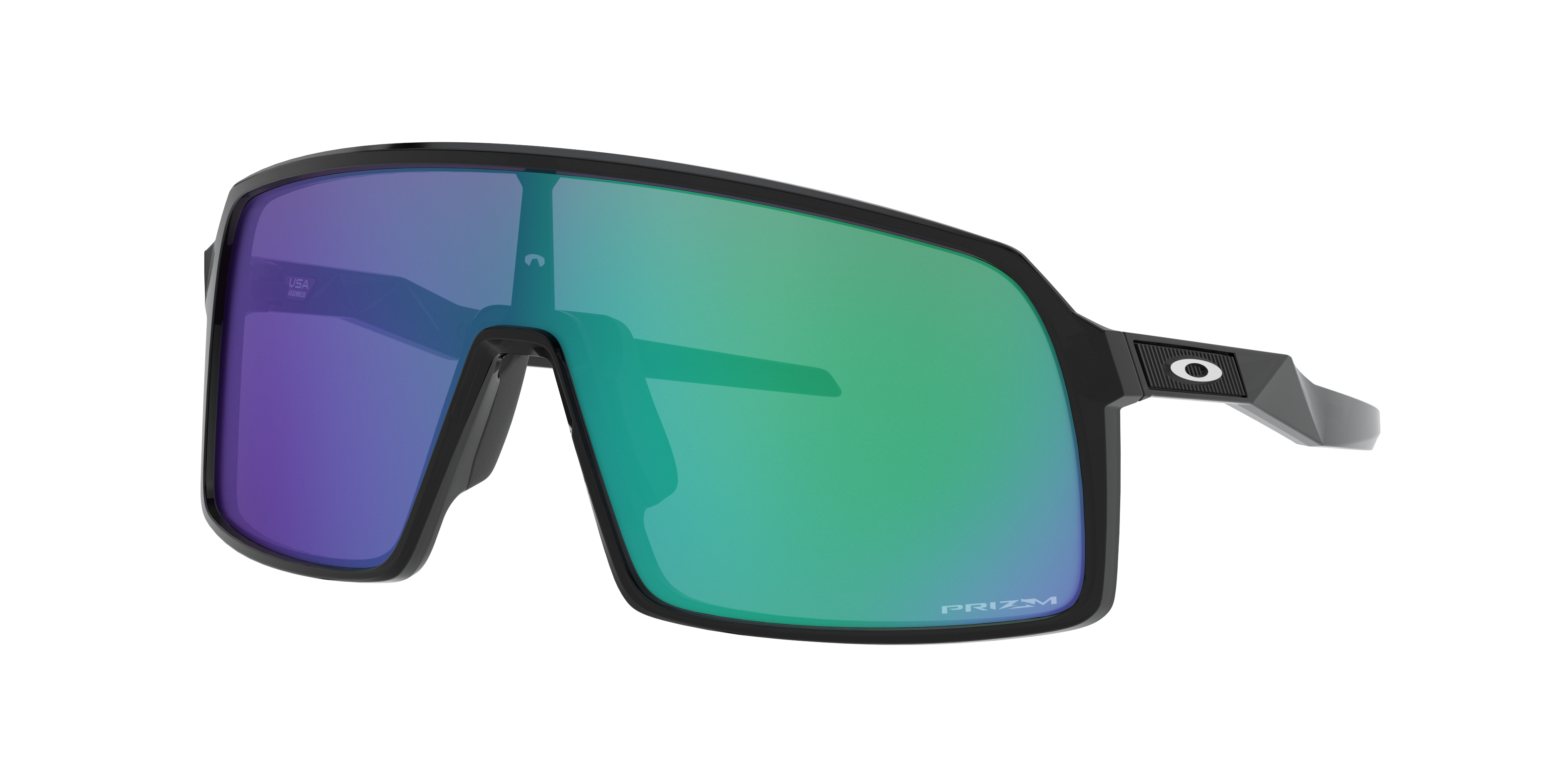 Oakley Sutro (Low Bridge Fit) L (60 - 137) with Green lenses and