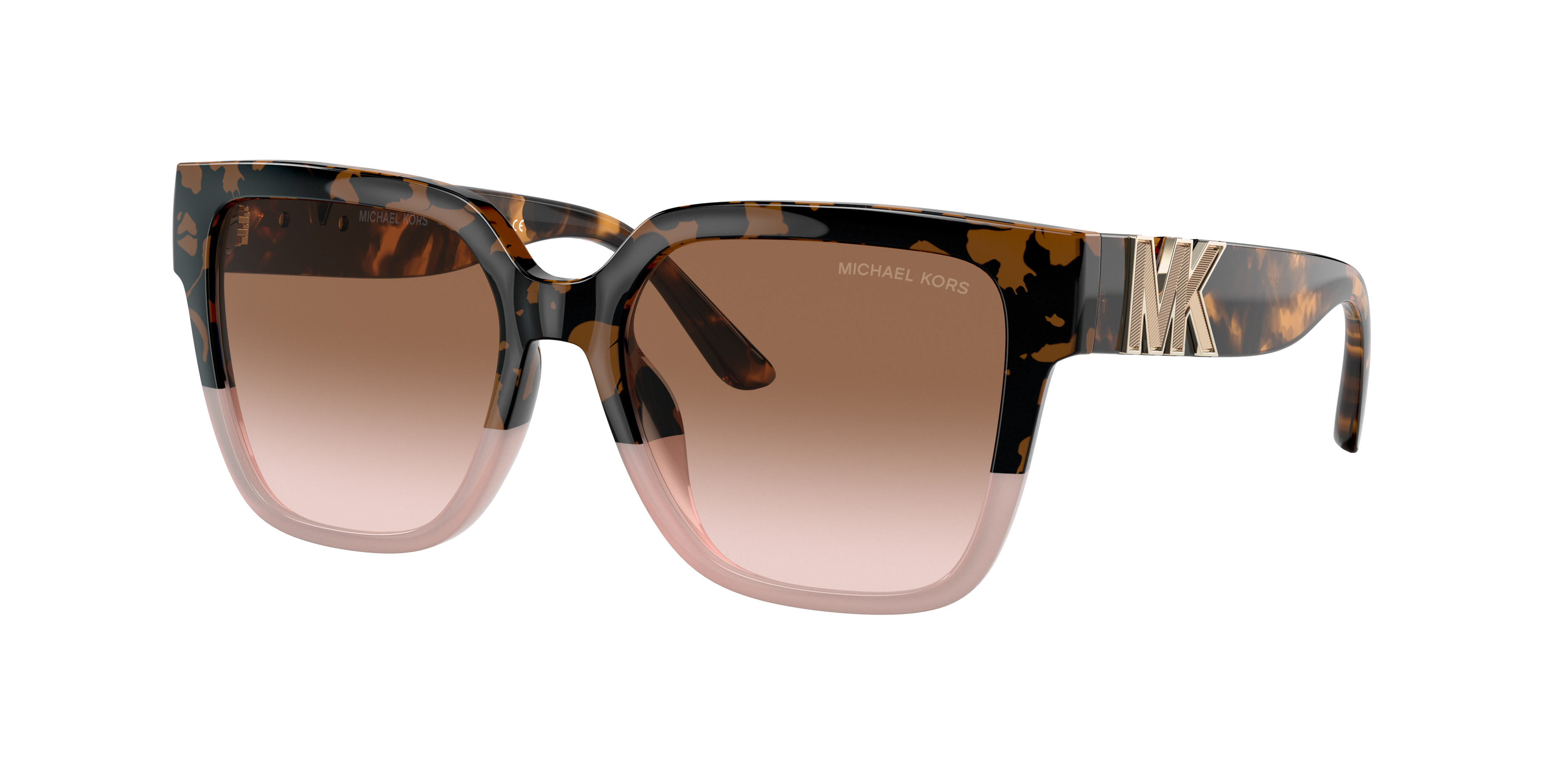 Michael Kors Karlie S (54 - 17) with Brown lenses and Tortoise