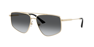 Jimmy Choo JC4003HB S (53 - 18) with Brown lenses and Gold frame