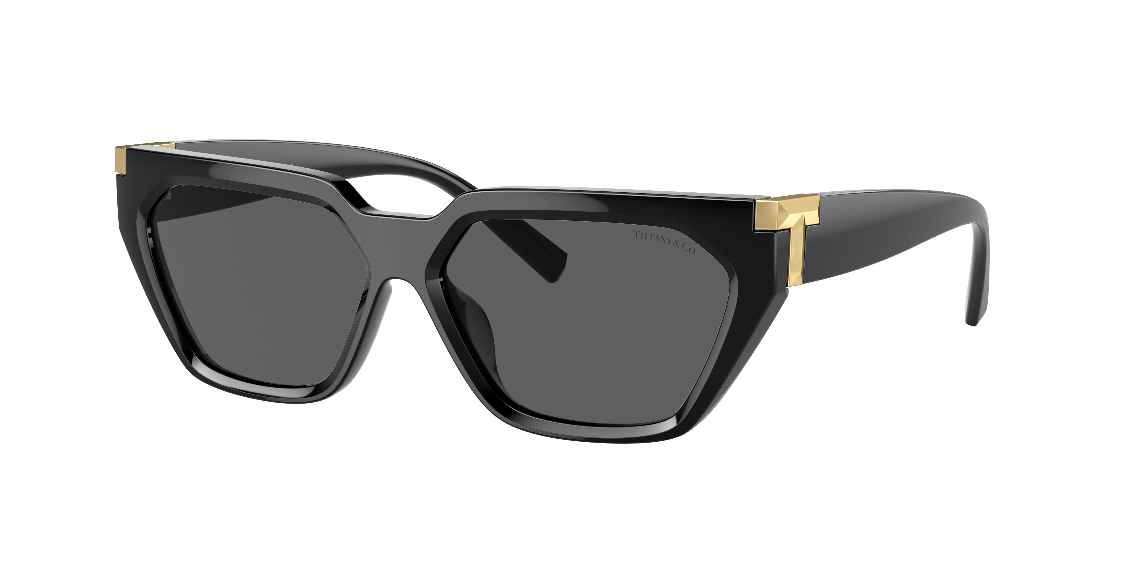 Tiffany & Co. TF4205U S (56 - 14) with Grey lenses and Black frame