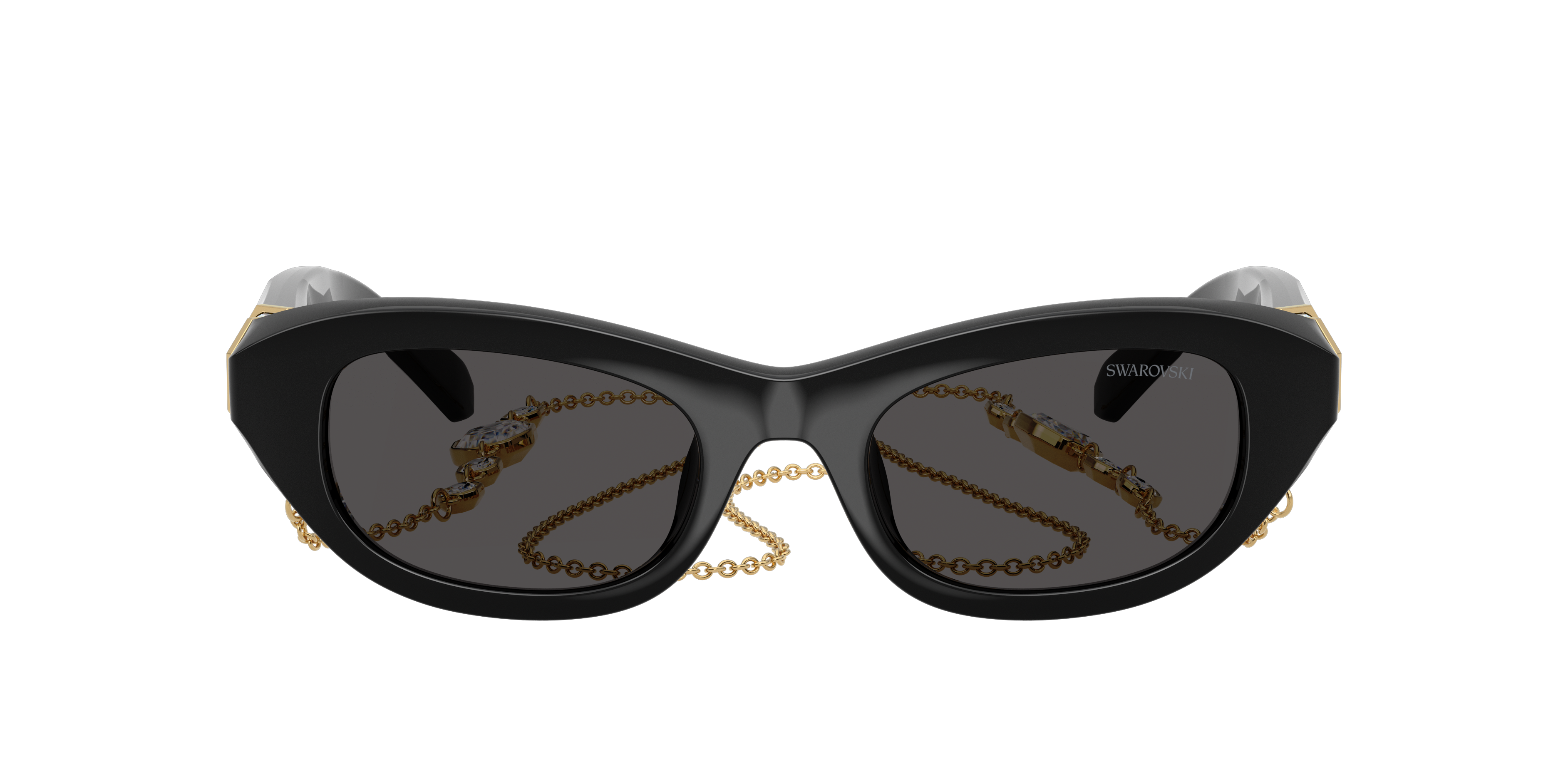Swarovski SK6036U XS (50 - 20) with Grey lenses and Black frame