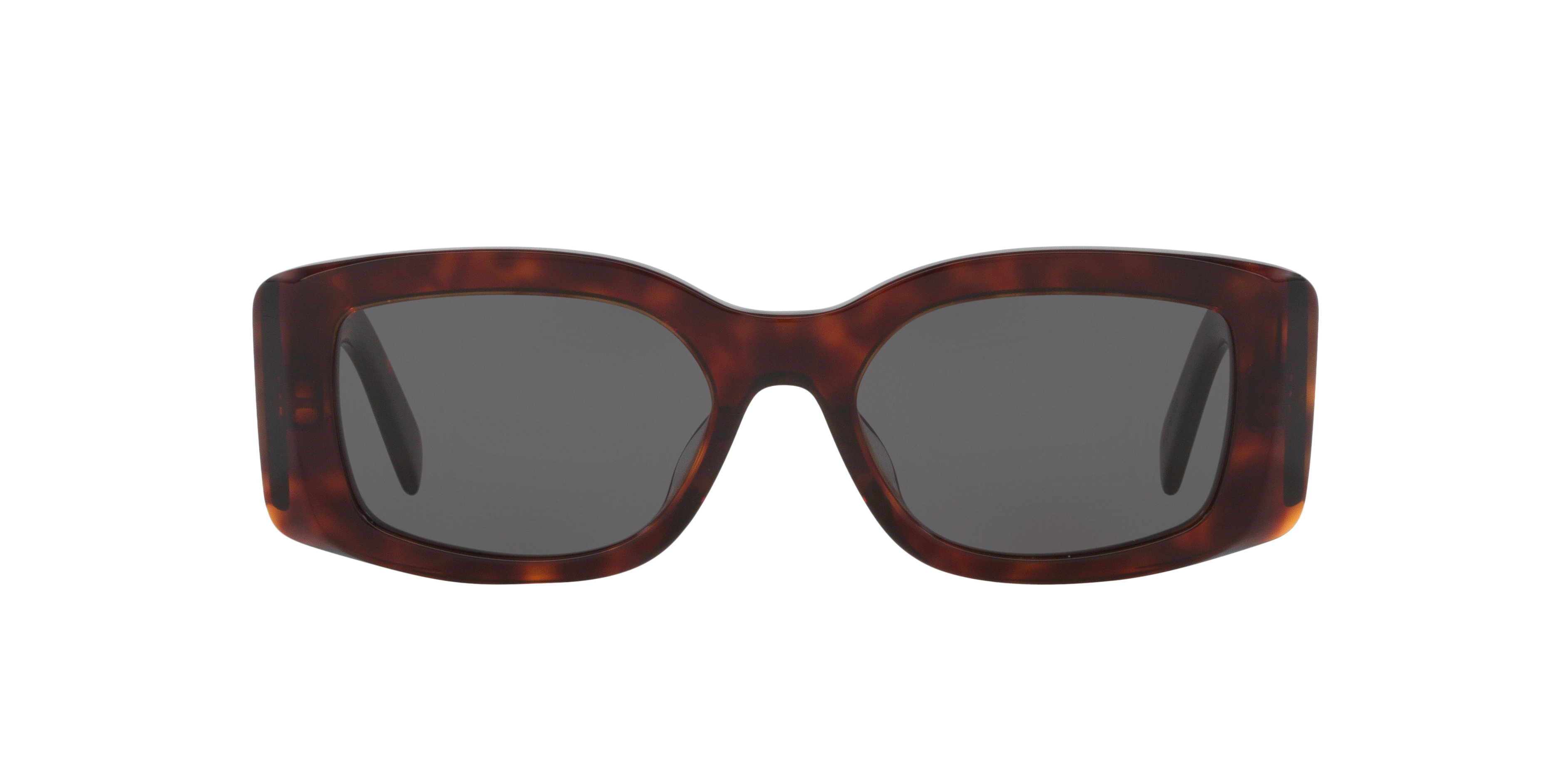 Celine Triomphe CL40282U XS (53 - 18) with Grey lenses and